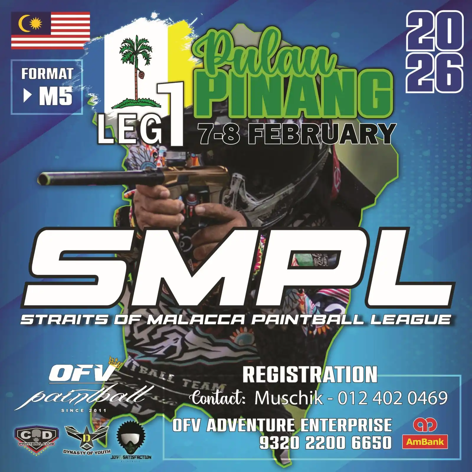STRAITS OF MALACCA PAINTBALL LEAGUE (SMPL) - LEG 1 - OFV