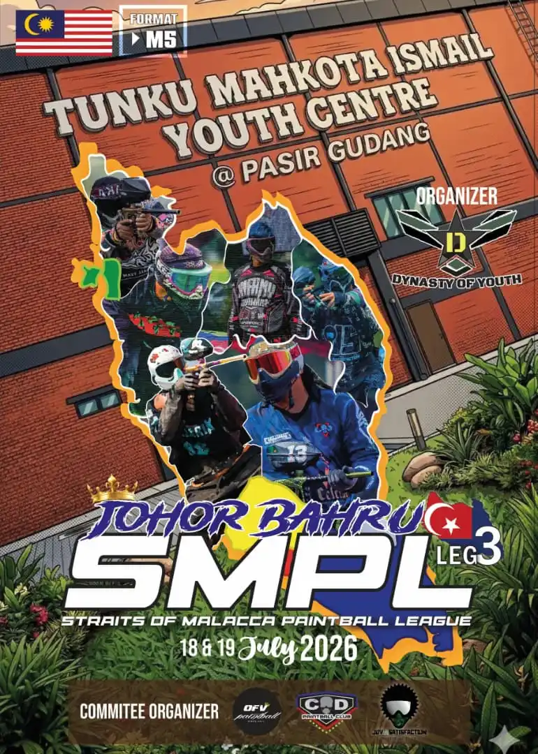 STRAITS OF MALACCA PAINTBALL LEAGUE (SMPL) - Leg 3 - Johor Bahru